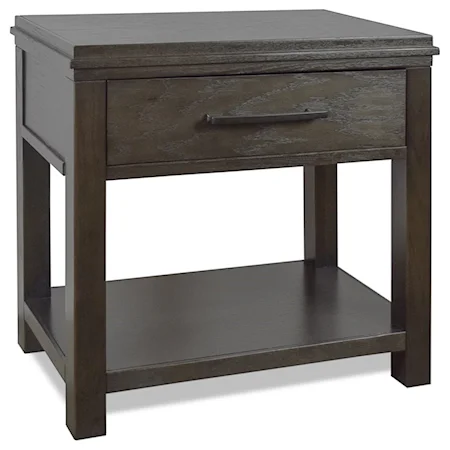 Contemporary Drawer Nightstand